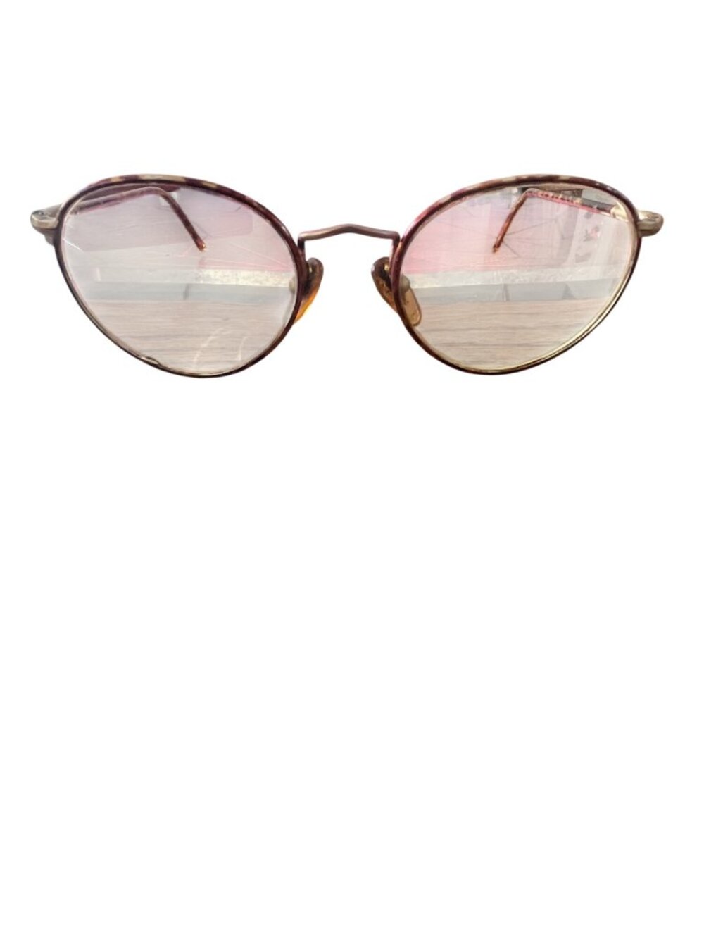 Giorgio Armani 639 Vintage Tortoise Oval Prescription Glasses Made In Italy